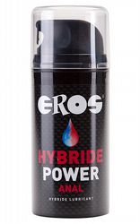 Silikonbaserat Glidmedel EROS Hybride Power Anal 100 ml