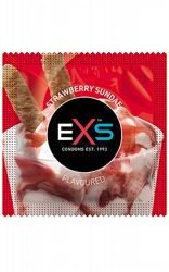 Kondomer med smak EXS Strawberry