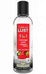 Lustförhöjande Intense Lust 3 in 1 Sweet Strawberry 100 ml