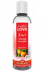 Massageoljor Lustful Love 2 in 1 Exotic Citrus 100 ml