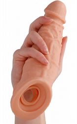 Penisöverdrag Penis Extender With Rings 22 cm