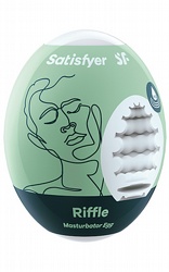 Onaniprodukter Satisfyer Masturbator Egg Riffle