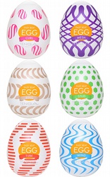 Onaniprodukter Tenga - Egg Mix 6-pack No 3